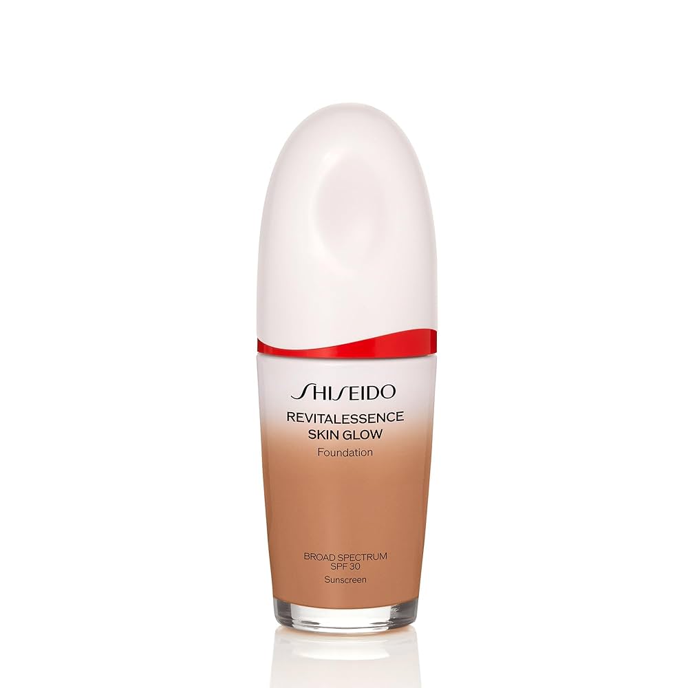 化粧下地 SHISEIDO REVITALESSENCE SKIN GLOW 130 Amazon.com: Shiseido RevitalEssence Skin Glow Foundation SPF